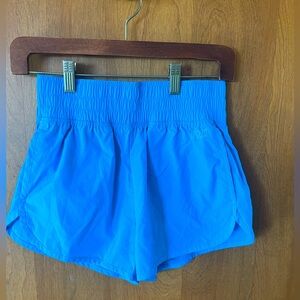 PINK Victoria's Secret XS Blue Pull On Active Shorts Women